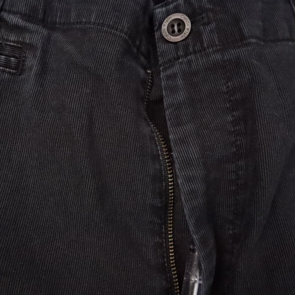 Calvin Klein Corduroy 34x30 Dark Wash Black Wide Leg Straight Leg Pants - Picture 9 of 12